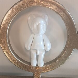 FATHER STEVE Village Mice MATTE WHITE MOUSE, 1Size. Matte White.